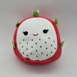 Squishmallows Delita The Dragonfruit 5" Plush Red Stuffed Animal Toy